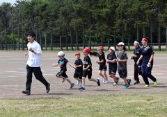 帯広聾学校で行われた運動会