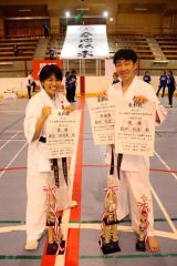 十勝勢８選手が組手上級Ｖ　国際空手協会全北海道大会 2