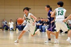帯西陵が女子Ｖ　男子は帯八　バスケットボール全十勝中体連春季大会