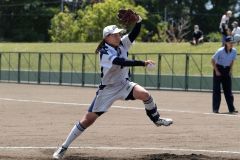 【決勝・帯大谷―とわの森三愛】先発し、好投した帯大谷の武長柚希（チーム提供）