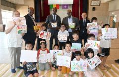 マリについて学ぶ　浦幌で万博副会長のウスビ・サコ氏らが講演とＷＳ