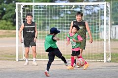 元エスポラーダ北海道の三浦さんと岩館さんが地元幕別で伝授