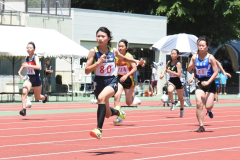 ３年女子１００㍍予選２組