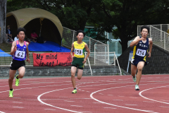 男子２００㍍準決勝１組