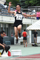 男子走り幅跳び