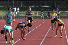 男子４００㍍リレー決勝