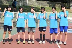女子４００㍍リレー　優勝札内