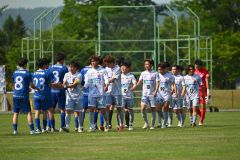 ＣＡＮＡＬＥ小樽に５―０で快勝した北海道十勝スカイアース（金野和彦撮影）