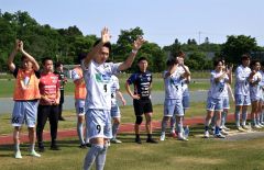 ＣＡＮＡＬＥ小樽に５―０で快勝した北海道十勝スカイアース（金野和彦撮影）