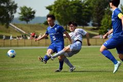 道リーグ第５節・北海道十勝スカイアース―ＣＡＮＡＬＥ小樽（金野和彦撮影）