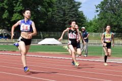 ２年女子１００メートル決勝