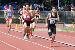 男子８００メートル決勝１組