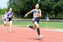 ３年女子１００メートル準決勝３組