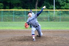 【決勝・タケシマスポーツ―六花亭】タケシマ打線を被安打２に抑え、チームの８連覇に貢献した六花亭の信田侑輝