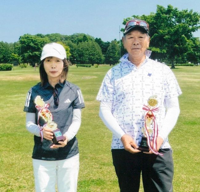 男子は山崎さん、女子は内山さん優勝　全十勝ＰＧ大会