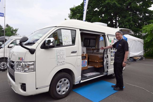 キャンピングカーの多彩な魅力紹介　地元の２社にイチオシを聞く