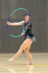 小室（帯翔陽）Ｖ　春藤（帯八）が２位　全十勝中学校新体操選手権 8