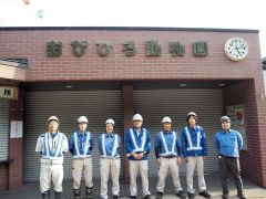 萩原建設工業が動物園にヤナギ寄贈 2