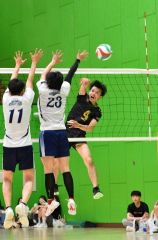 Ａｄａｍａｓ－Ａとｔｒｕｓｔ初Ｖ　勝毎杯全十勝男女６人制春季バレー 11