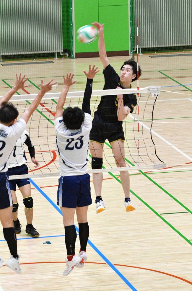 Ａｄａｍａｓ－Ａとｔｒｕｓｔ初Ｖ　勝毎杯全十勝男女６人制春季バレー