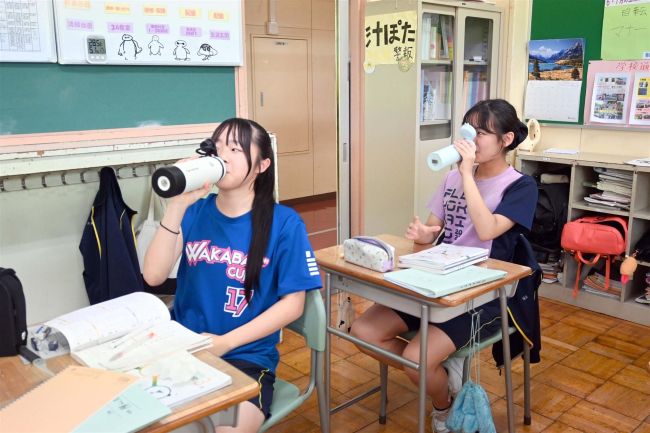 下校繰り上げや学校祭延期　十勝に熱中症警戒アラートで学校も対策