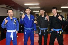 道内初のブラジリアン柔術団体戦でラフターズジム優勝