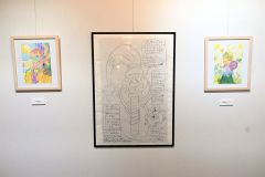 展示されている渡邊さんの作品