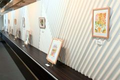 展示されている渡邊さんの作品