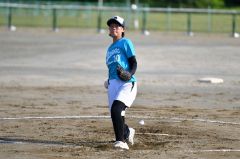 【緑南・下音更―帯八・帯南町】リーグ戦２試合で先発を務め、投打でチームを引っ張った緑南・下音更の印銀琴羽主将