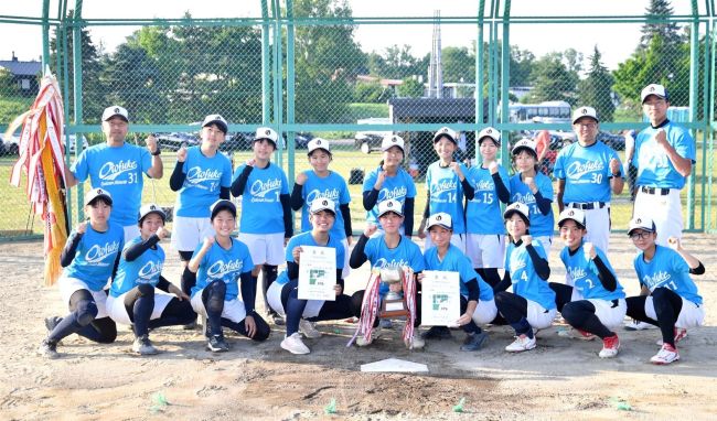 緑南・下音更がＶ　全十勝中学校女子夏季ソフトボール