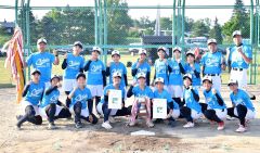 緑南・下音更がＶ　全十勝中学校女子夏季ソフトボール