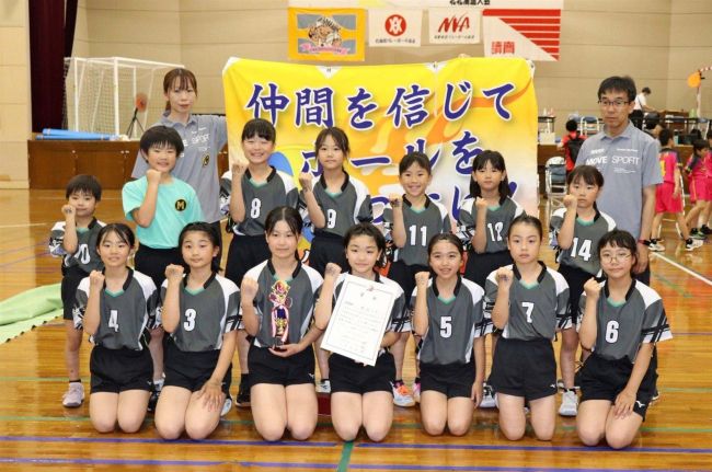 鹿追ＬＢ準優勝　バレー全日本小学生大会北北海道大会