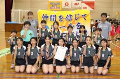 鹿追ＬＢ準優勝　バレー全日本小学生大会北北海道大会