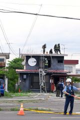 帯広市西１３南１３の建物焼く　食品加工業者が入居、けが人なし