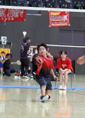 男子Ｃグループ優勝の林楓也