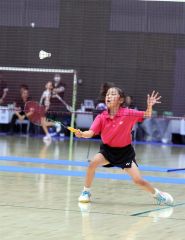 女子Ｃグループ優勝の加藤亜衣