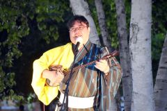 盛り上がった桃原純次さんのステージ