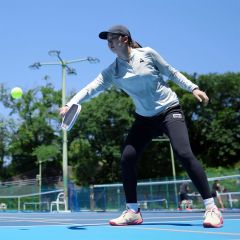 永原和可那さんバドミントンからピックルボールへ“転向”　「二刀流として頑張りたい」 10