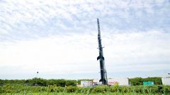 ＨＯＳＰＯから打ち上げられるｊｔＳＰＡＣＥのサブオービタルロケット「ＶＰ０１」（スペースコタン提供）