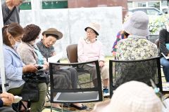 帯広空襲当時について語る吉澤さん
