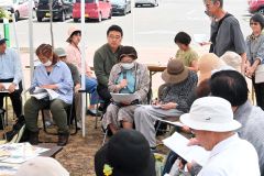 帯広空襲当時について語る光地さん