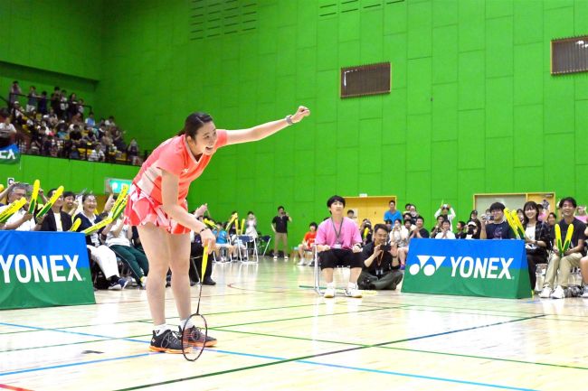 「きょうの１日を一生忘れない」　バドミントン元女王の永原さん、引退試合で感涙