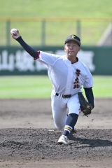【１回戦・帯大谷―帯北】帯北は右腕エースの吉田弦生が９回を投げ抜いた