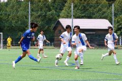 下音更４年ぶりＶ　帯南町に１―０　全十勝中体連夏季サッカー 25