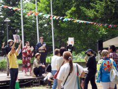 クイズなどで盛り上がったステージイベント