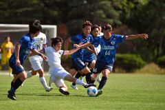 道リーグサッカー第６節・北海道十勝スカイアースｖｓ札大ＧＰ（金野和彦撮影）