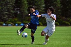 道リーグサッカー第６節・北海道十勝スカイアースｖｓ札大ＧＰ（金野和彦撮影）