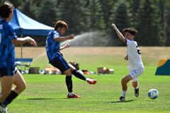 道リーグサッカー第６節・北海道十勝スカイアースｖｓ札大ＧＰ（金野和彦撮影）