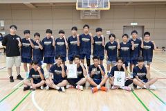 男子準優勝の帯四
