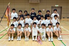 女子優勝の帯西陵